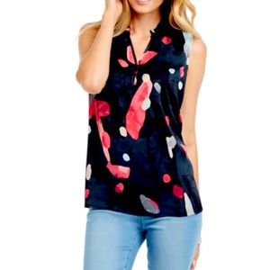 NIC+ZOE Plus Size Kaleidoscope Printed Tank